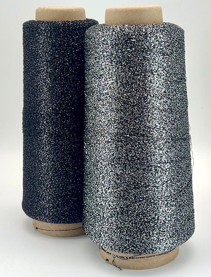 LUREX Metallic Yarn, Super Lace Weight Yarn, Lurex Viscose Yarn, Italian Yarn, Yarn on Cone, Extra-Fine Weight, 4500m/100g