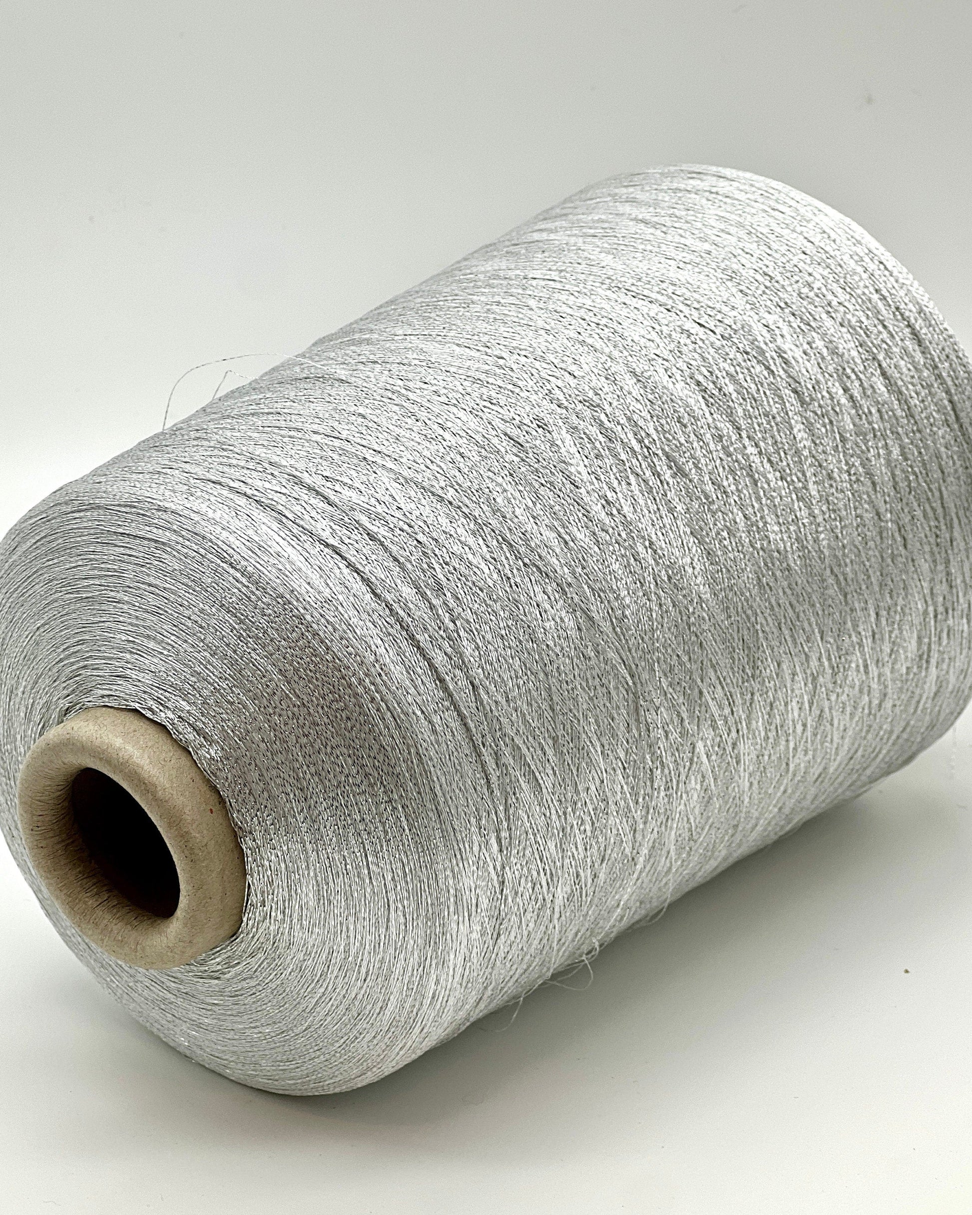 Italian viscose lurex lace yarn 1/46000 on cone — iDOKNiT Shop