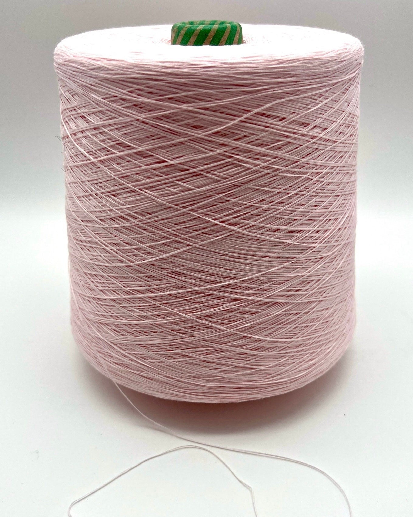 Hasegawa GIMA 13 remarkably fine 100% Japanese cotton cable yarn with a crisp airy texture for luxury lace weight knitting and crochet at iDOKNiT.