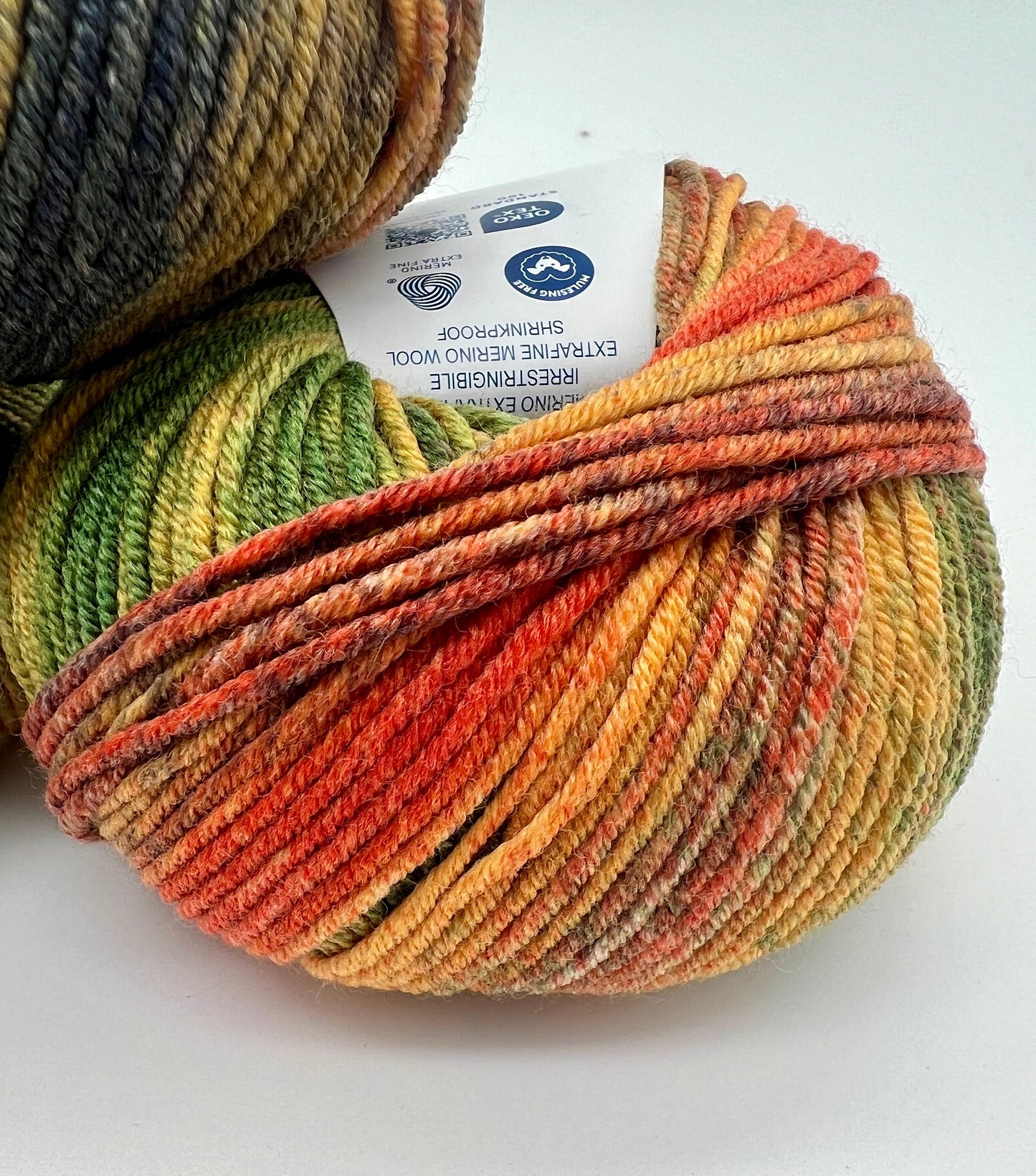 Lana Gatto SUPER SOFT Print Colors yarn ball – extra fine merino wool made in Italy