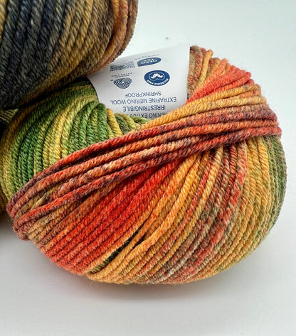 Lana Gatto SUPER SOFT Print Colors yarn ball – extra fine merino wool made in Italy