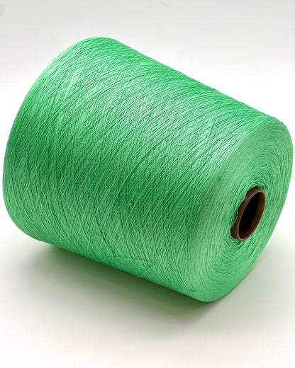 Botto Giuseppe Shine 100% pure Mulberry silk extra-fine lace weight yarn from iDOKNiT. Premium sustainable Italian-spun fiber with high natural luster for luxury knitting and weaving, 3000m per 100g cone.