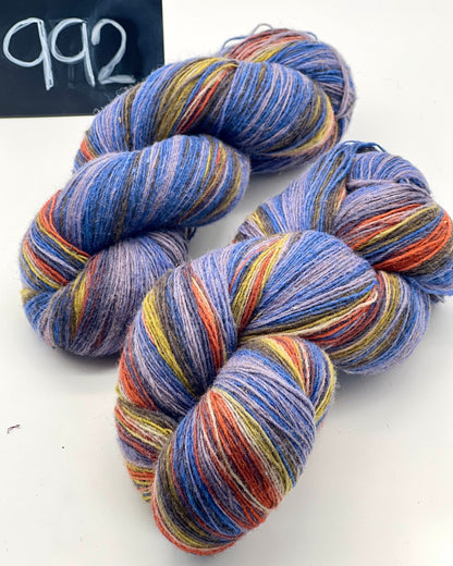 DUNDAGA 6/1 single ply Latvian wool yarn in solid colors, hand-dyed, rustic and softening with each wash, sold exclusively at iDOKNiT yarn boutique