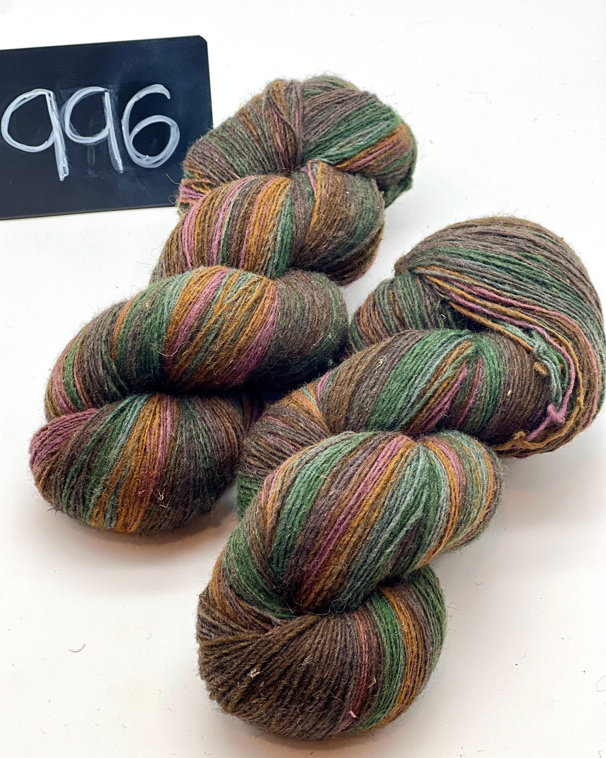 Dundaga hand dyed multicolored Latvian wool and merino fingering weight yarn from iDOKNiT