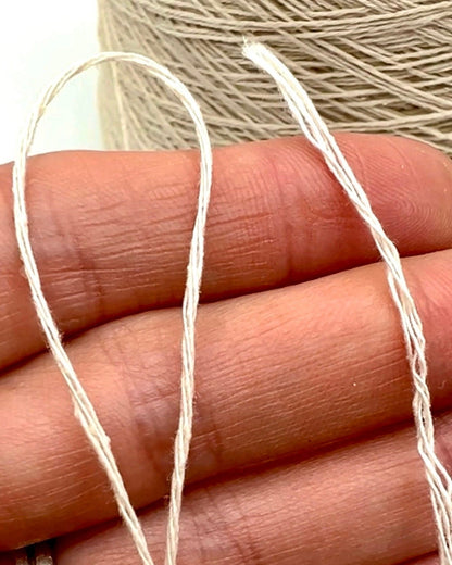 Filati Buratti BOURRETTE SILK 100% pure Italian bourette silk yarn with a matte rustic texture for luxury lace weight knitting and crochet at iDOKNiT.