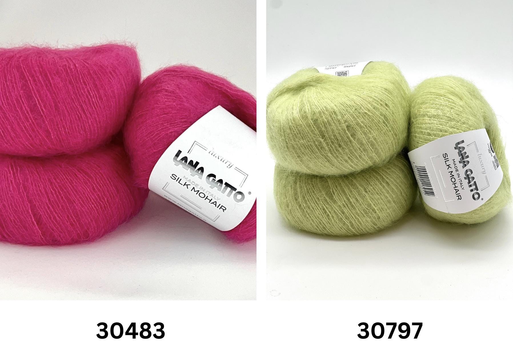 Lana Gatto Silk Mohair yarn – SuperKid Mohair and Silk blend, Italy