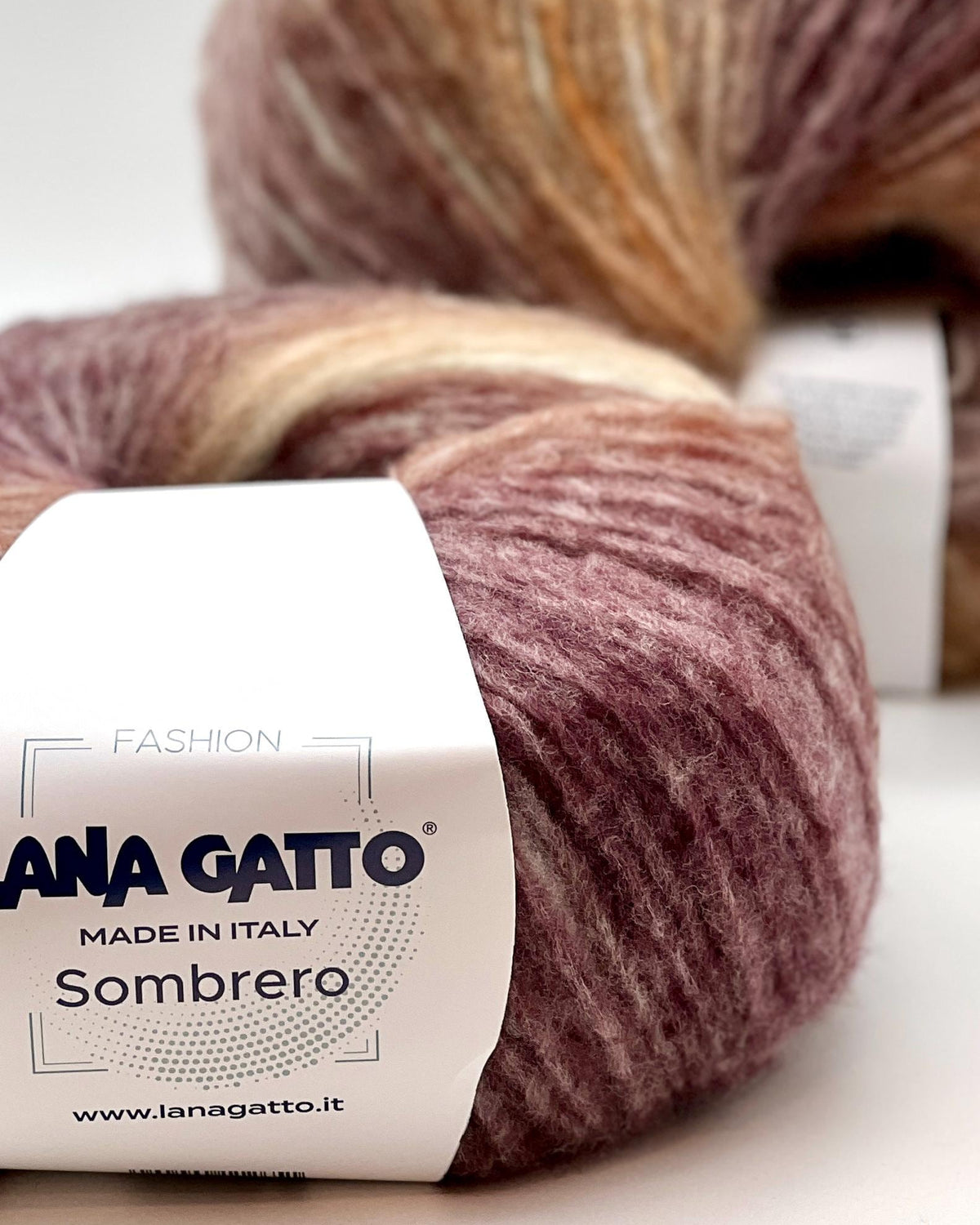 Lana Gatto Sombrero 86 percent Virgin Wool gradient yarn 100g 300m from iDOKNiT