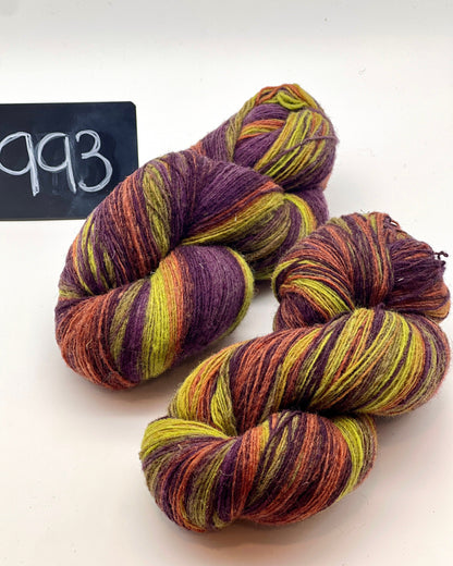 DUNDAGA 6/1 single ply Latvian wool yarn in solid colors, hand-dyed, rustic and softening with each wash, sold exclusively at iDOKNiT yarn boutique