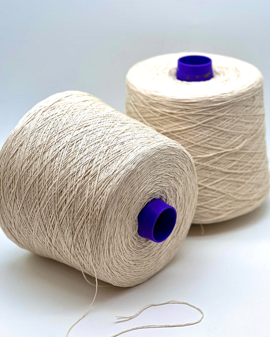 Filati Buratti BOURRETTE SILK 100% pure Italian bourette silk yarn with a matte rustic texture for luxury lace weight knitting and crochet at iDOKNiT.