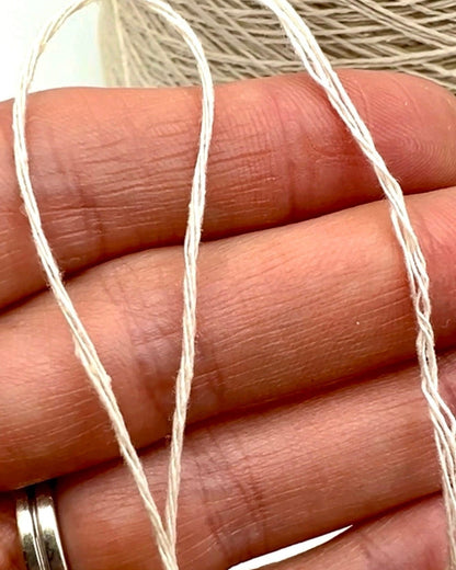Exclusive iDOKNiT sport weight yarn, SETA TUSSAH by RiGo Italy. 100% pure Tussah silk with a Tit. 3000 count, providing 300m per 100g. Authentic Italian-made luxury fiber featuring a soft, slightly textured matte sheen, curated by iDOKNiT for elegant hand and machine knitting projects.
