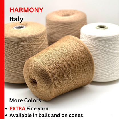 Lana Gatto Harmony 2 48 extrafine merino wool Italian cobweb lace yarn from iDOKNiT