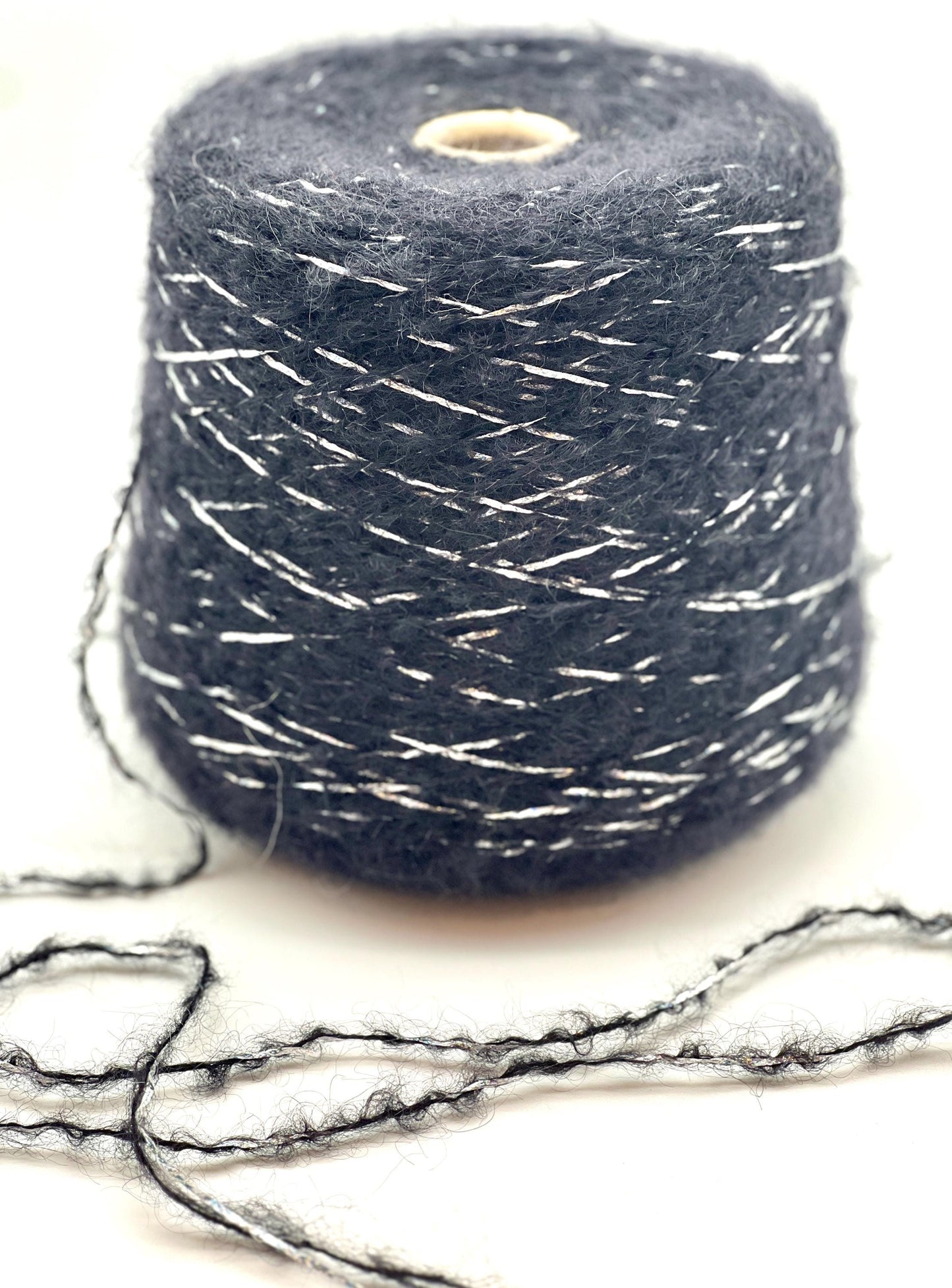 Superkid Mohair Lurex Yarn, Ilaria STARKID, Premium Italian Aran Weight Yarn, Balls or Cones, 170m/100g