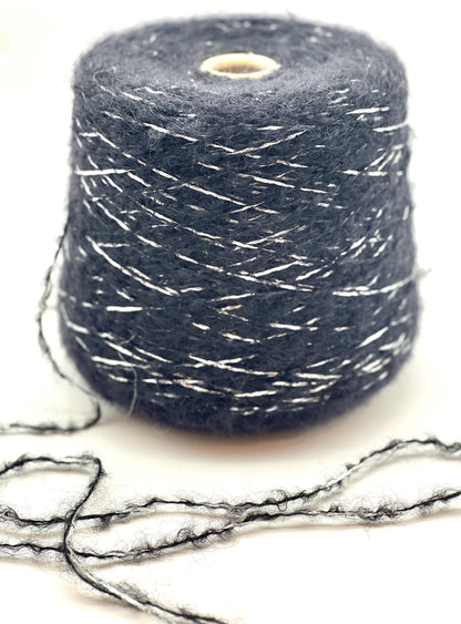 Superkid Mohair Lurex Yarn, Ilaria STARKID, Premium Italian Aran Weight Yarn, Balls or Cones, 170m/100g