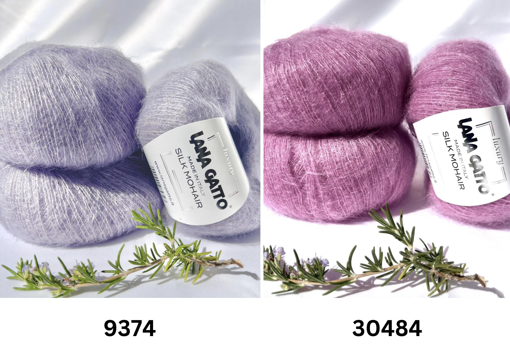 Lana Gatto Silk Mohair yarn – SuperKid Mohair and Silk blend, Italy