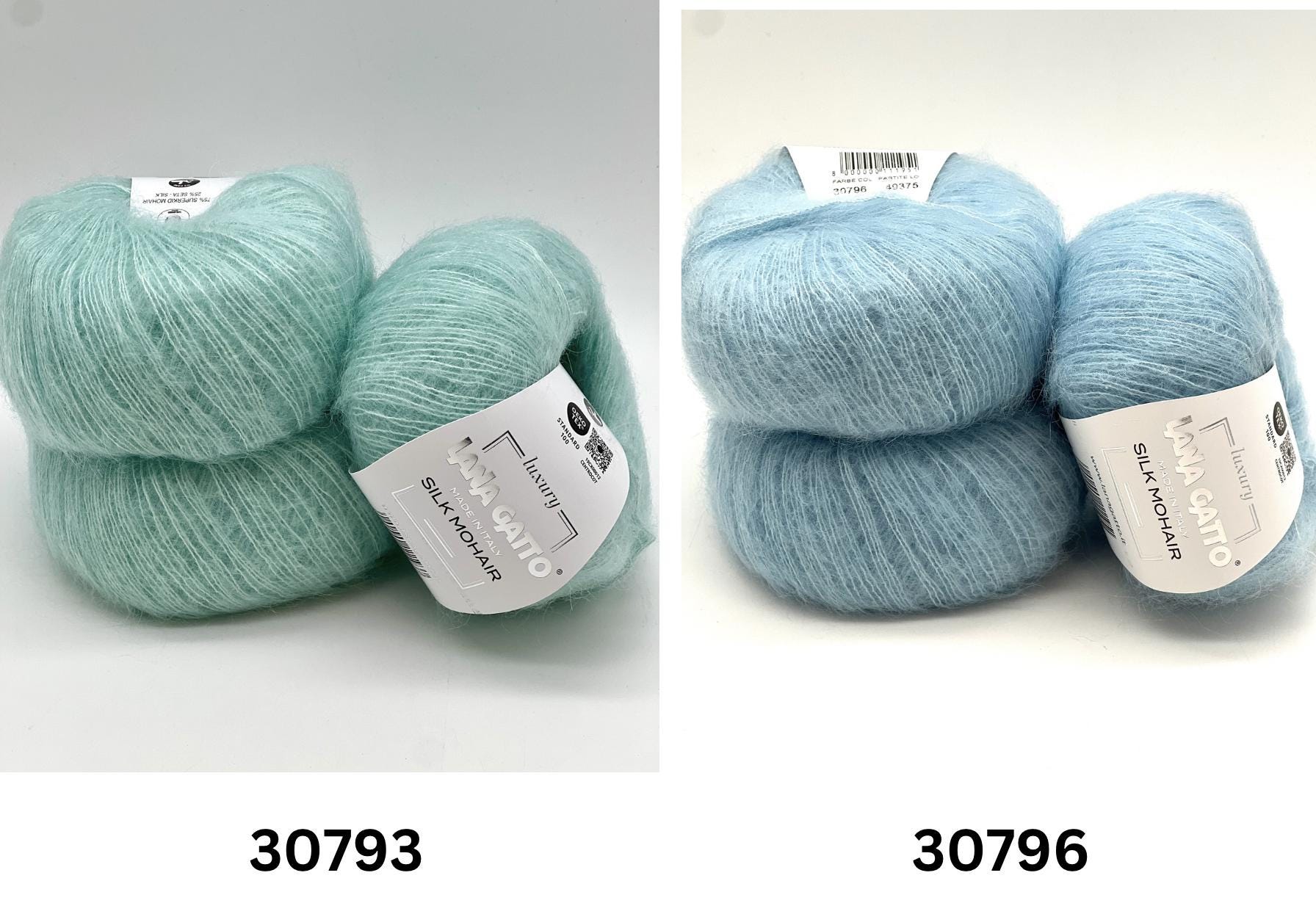 Lana Gatto Silk Mohair yarn – SuperKid Mohair and Silk blend, Italy