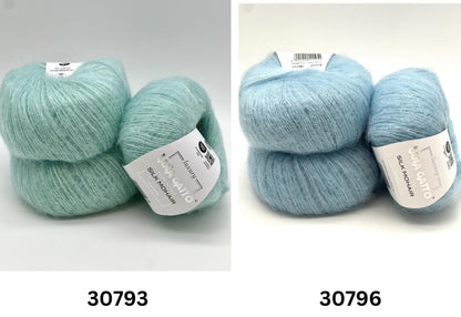 Lana Gatto Silk Mohair yarn – SuperKid Mohair and Silk blend, Italy