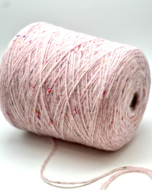 Professional grade Filitaly Lab JOKER DK weight yarn from iDOKNiT, featuring a sophisticated cable yarn construction and a blend of Alpaca and Merino wool. This light and super soft Italian-made yarn is curated by iDOKNiT to provide superior texture and luxury loft for high-performance knitting and crochet projects.