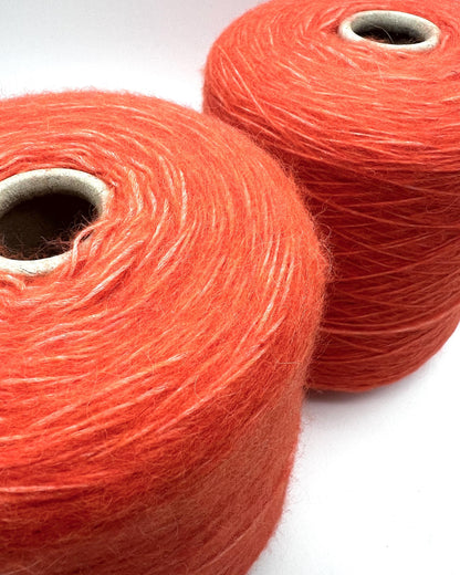 filpucci baby tinto baby alpaca cable yarn italy
luxury fluffy alpaca sport yarn 450m 100g
orange baby alpaca merino cable yarn close up
soft airy cable yarn for sweaters scarves shawls
italian alpaca yarn balls or cones