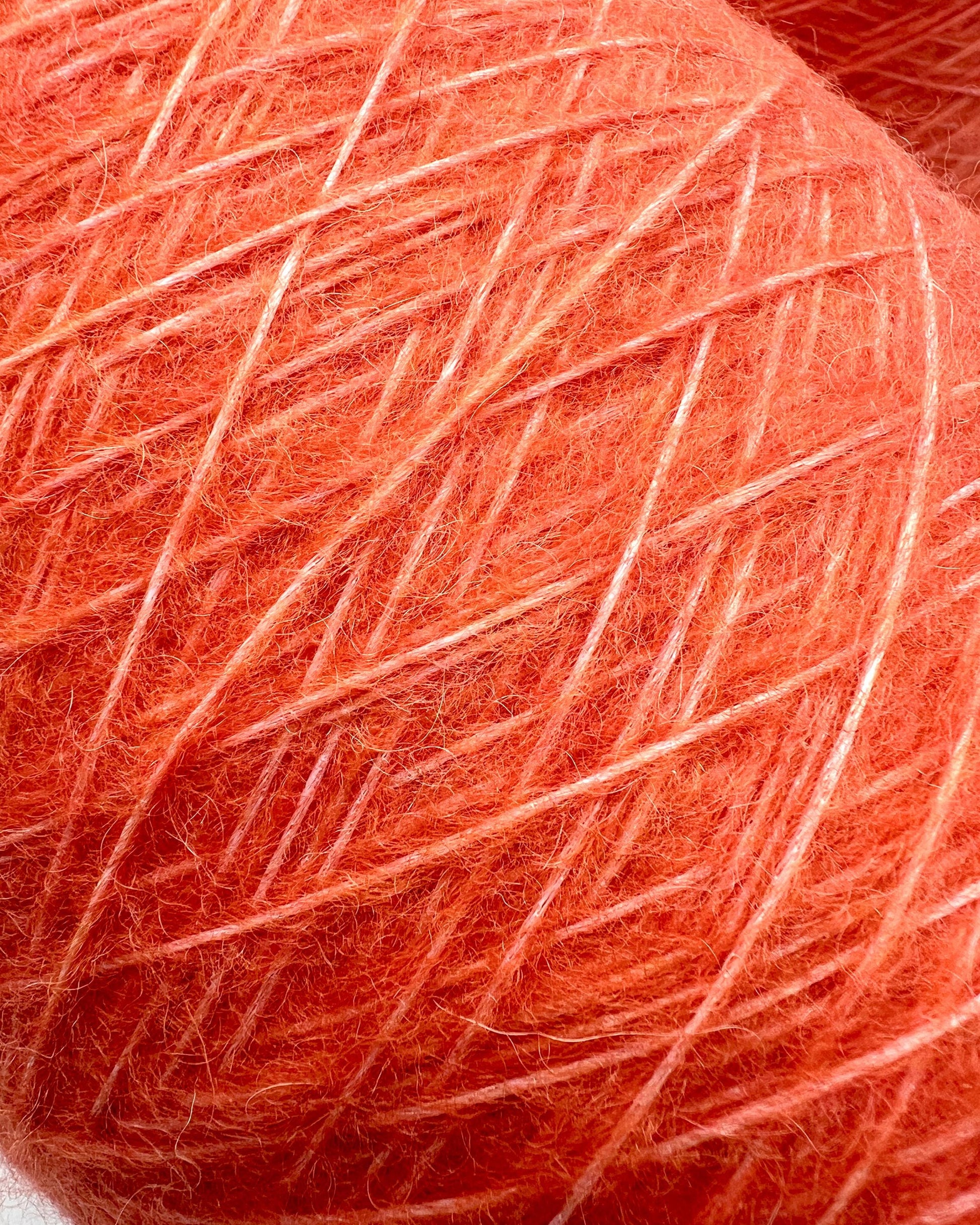 filpucci baby tinto baby alpaca cable yarn italy
luxury fluffy alpaca sport yarn 450m 100g
orange baby alpaca merino cable yarn close up
soft airy cable yarn for sweaters scarves shawls
italian alpaca yarn balls or cones