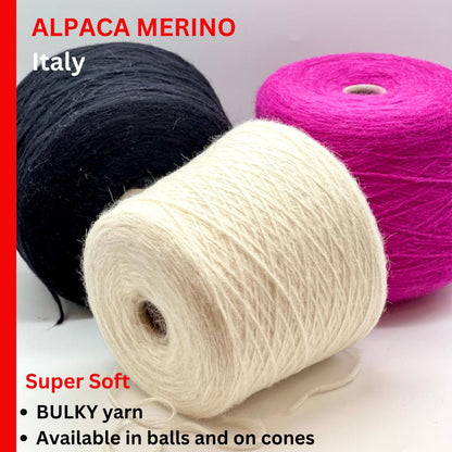 pecci filati inkanto baby suri alpaca yarn italy
luxury baby suri alpaca dk cord yarn 240m 100g
soft airy italian blown yarn for sweaters coats
baby suri alpaca merino yarn close up texture
luxury italian air spun alpaca yarn balls or cones
