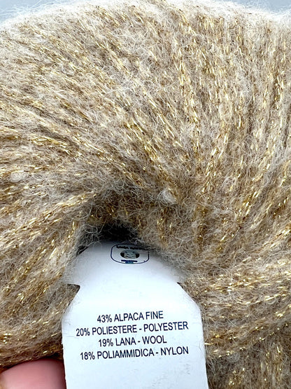 Пряжа из альпаки с люрексом, PAPRICA, лимитированная серия от Ланы Гатто, вес DK, 175 м/50 г (382 ярда/1,76 унции)