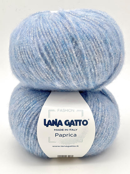 Пряжа из альпаки с люрексом, PAPRICA, лимитированная серия от Ланы Гатто, вес DK, 175 м/50 г (382 ярда/1,76 унции)
