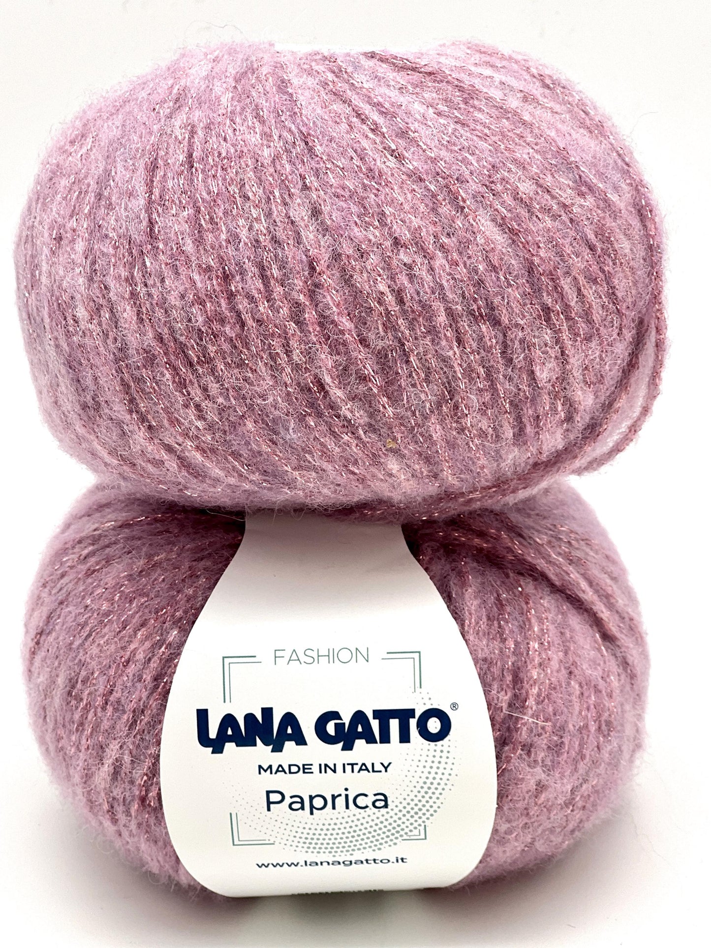 Пряжа из альпаки с люрексом, PAPRICA, лимитированная серия от Ланы Гатто, вес DK, 175 м/50 г (382 ярда/1,76 унции)