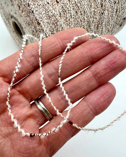 Soft alpaca merino tweed yarn suitable for sweaters and cardigans