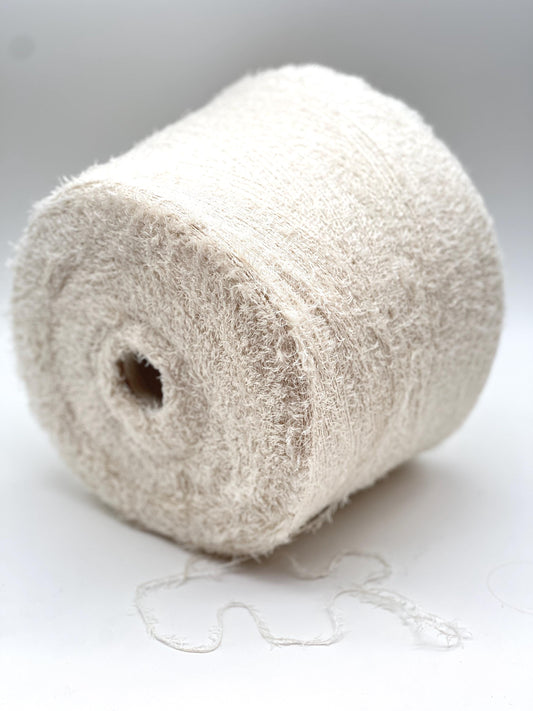 GRASS Silk Cotton Fur Yarn, CICLAMINO, Premium Italian Yarn by RiGo, Available in Balls and on Cones, Lace Weight, 600m/100g (656y/3.52oz)