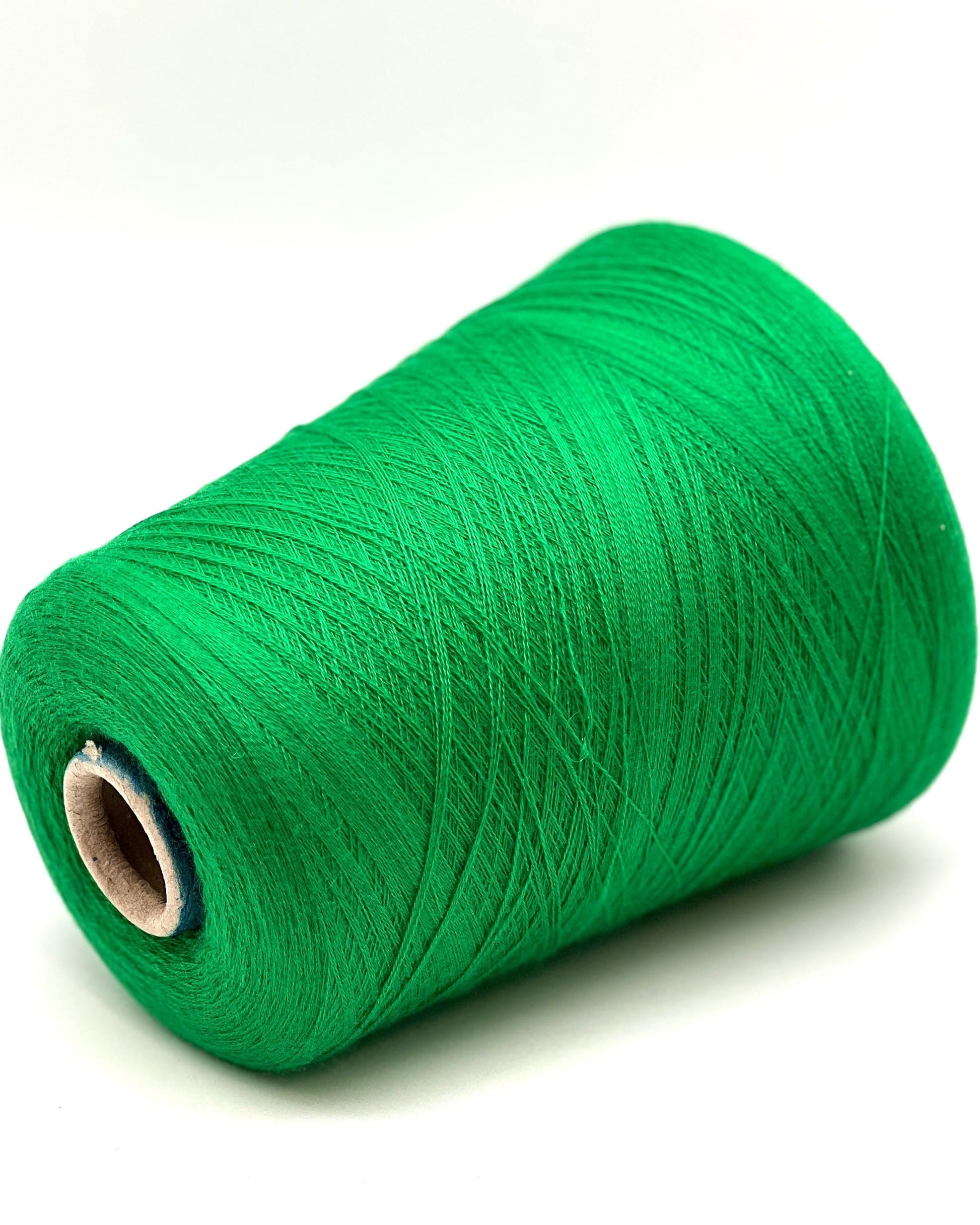 Ultra-fine 100% combed cashmere lace yarn SUPER CASHMERE by Loro Piana on cone, made in Italy. Rare luxury cashmere yarn with exceptional softness, strength, and elegant drape, curated by iDOKNiT for high-end knitting and weaving.