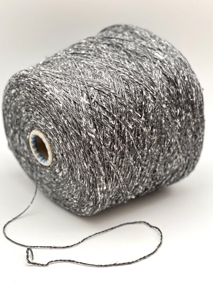 Bourette Silk Viscose Tweed Yarn, Premium Italian Yarn by Filati Buratti, Available on Cones and in Balls, DK-Sport Weight, 250m/100g (273y)