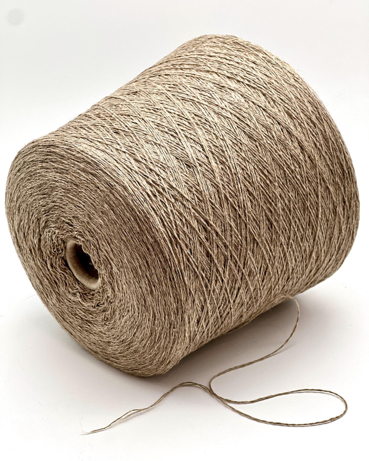 Loro Piana DONEGAL COARSEHAIR 100 percent pure Italian cashmere yarn ball and cone from iDOKNiT