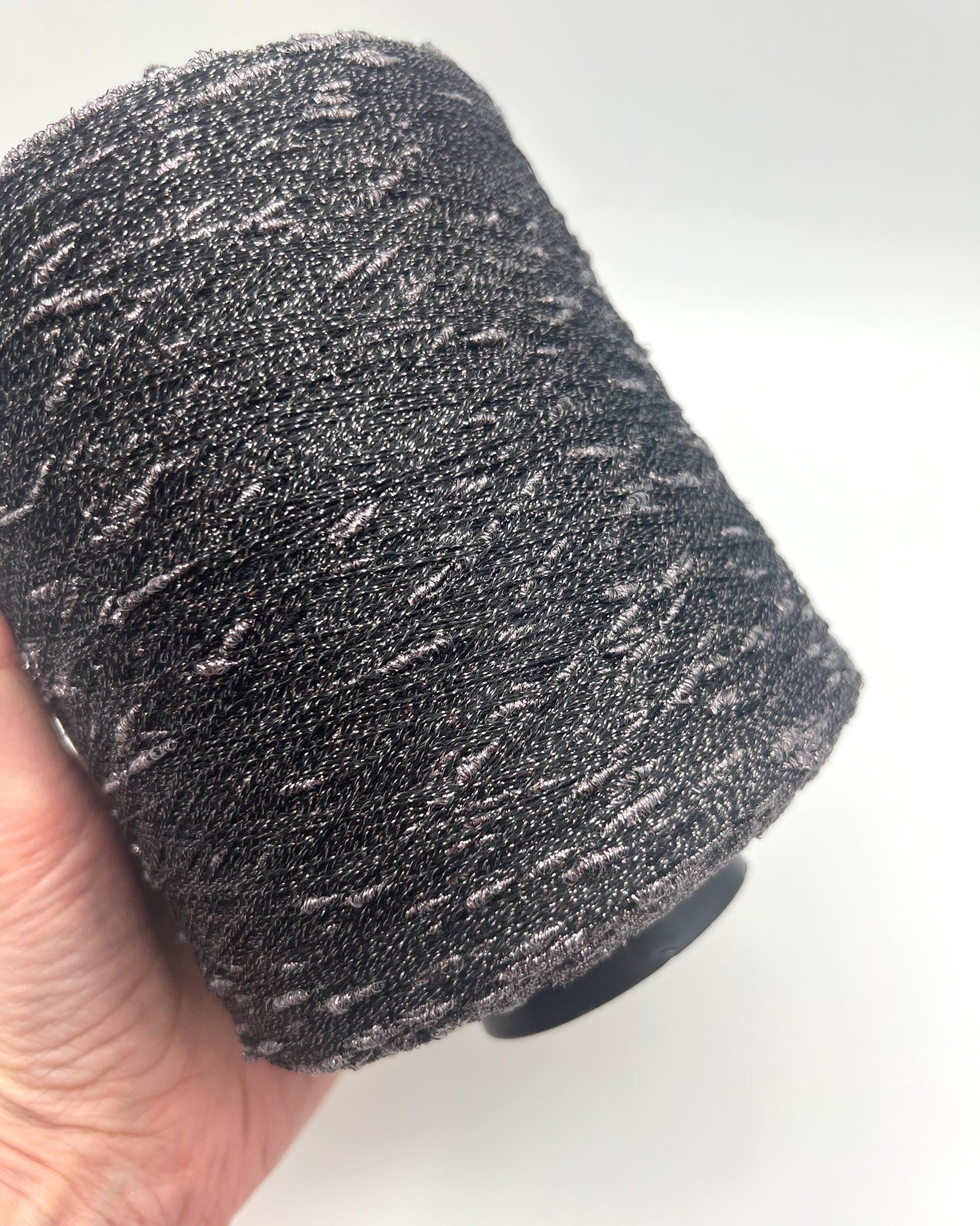 Black glittery bandage on a white background