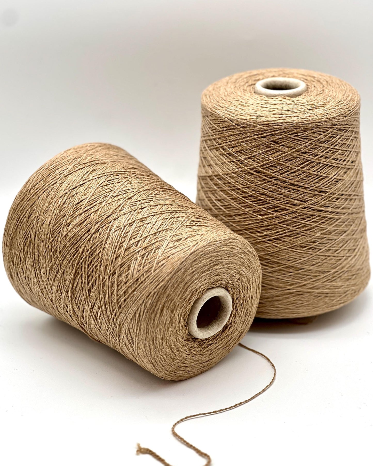 100 percent baby cashmere yarn cone from exclusive Italian mill
Luxury Italian baby cashmere lace yarn 550m per 100g
Soft baby cashmere yarn for sweaters scarves shawls and accessories
Nm 2/11 baby cashmere yarn cone close-up texture
Exclusive Italian mill baby cashmere yarn for luxury knitting