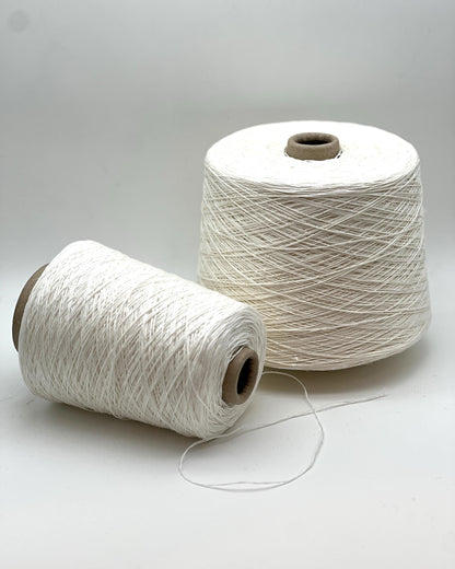 GG Filati BELLINO Italian linen sequin yarn with clear paillettes, lace weight yarn for tops, shawls, cardigans, and summer knitwear.