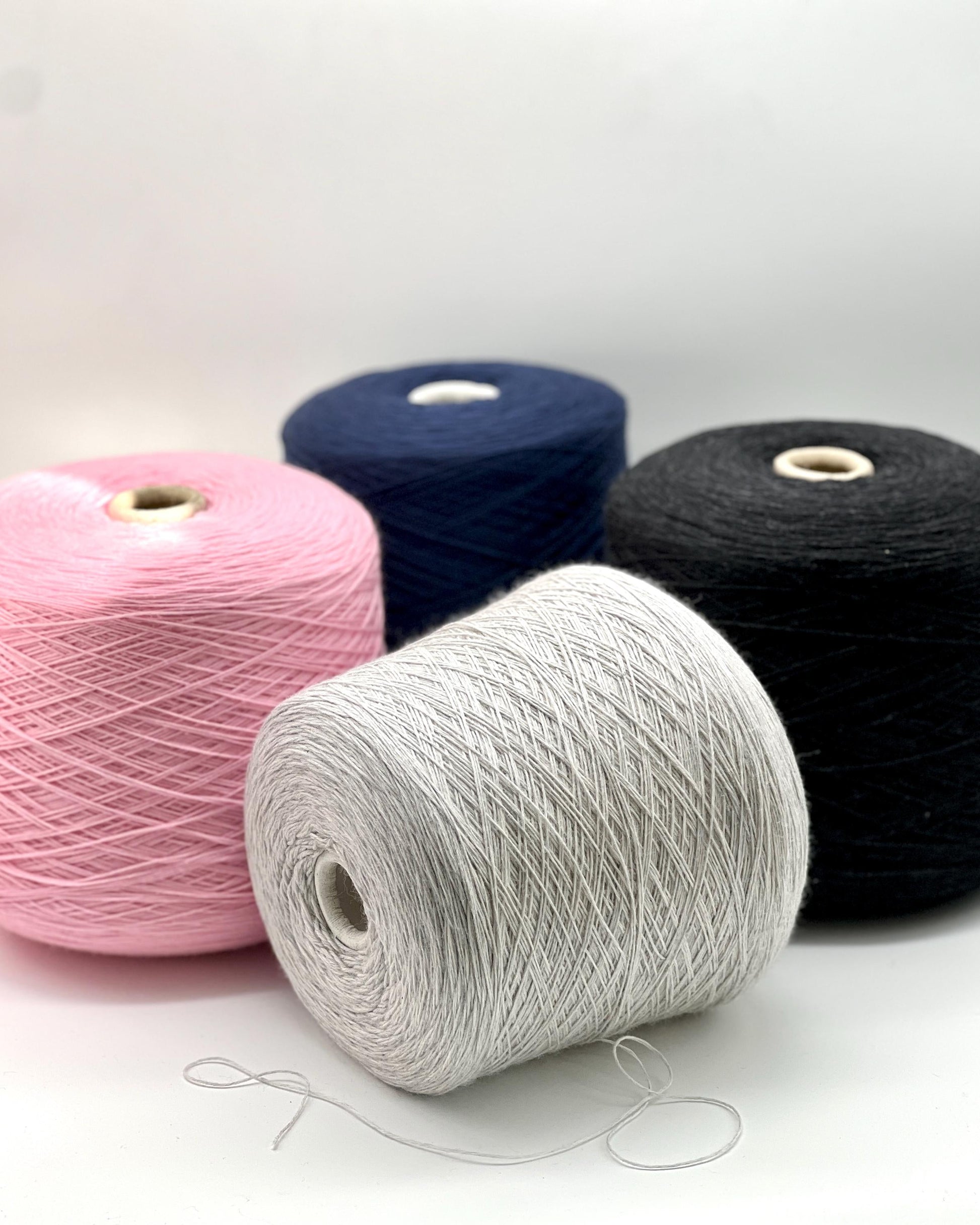 Elite iDOKNiT luxury lace yarn, MERINOS 6000 by RiGo Italy. 100% super soft merino wool, Nm 6000. Authentic Italian-made fine wool yarn with natural elasticity and breathability curated by iDOKNiT for professional knitting.
