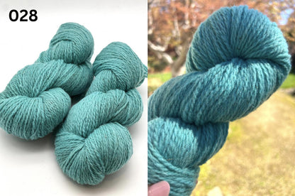 Dundaga hand dyed multicolored Latvian wool and merino fingering weight yarn from iDOKNiT
