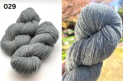 Dundaga hand dyed multicolored Latvian wool and merino fingering weight yarn from iDOKNiT