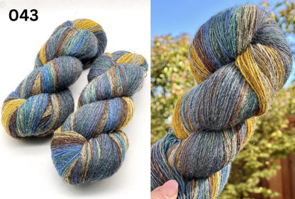 Пряжа Dundaga 6.1 GERMAN SHEEP, 100% мериносовая шерсть, доступна в мотках или рулонах, толщина нити в одну нить, 420 м/100 г (459 ярдов/3,52 унции)