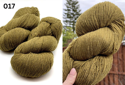 Exclusive iDOKNiT fingering weight heritage yarn, DUNDAGA 6.1 from Paces Vilnas Fabrika, Latvia. A traditional single-ply blend of 70% Latvian wool and 30% Latvian merino, providing 420m per 100g. Processed to retain 70% natural lanolin for unique warmth and a soft bloom. Curated by iDOKNiT in various authentic multi-color batches for rustic, high-quality knitwear.