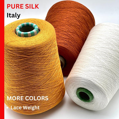 Luxury Italian silk yarn Zegna Baruffa DRAGON close up texture
Ultra-fine silk lace yarn for shawls weaving and knitwear
Italian silk yarn with luminous soft texture and elegant drape
Zegna Baruffa DRAGON couture silk yarn for crochet and sweaters
Luxury silk cone yarn made in Italy for refined knitwear