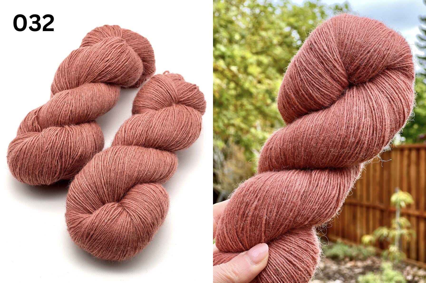 Exclusive iDOKNiT fingering weight wool, DUNDAGA 6.1 from Paces Vilnas Fabrika. 100% Merino wool from German sheep, traditionally processed in Latvia without chemicals to retain high lanolin content. Single-ply construction providing 420m per 100g. Curated by iDOKNiT for authentic, warm, and elastic knitwear with a natural "alive" feel.