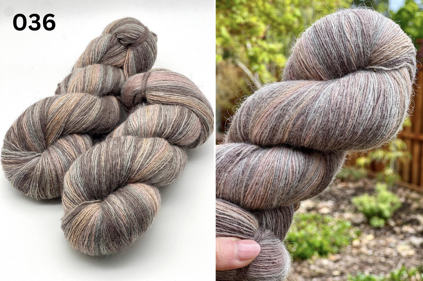 Exclusive iDOKNiT fingering weight wool, DUNDAGA 6.1 from Paces Vilnas Fabrika. 100% Merino wool from German sheep, traditionally processed in Latvia without chemicals to retain high lanolin content. Single-ply construction providing 420m per 100g. Curated by iDOKNiT for authentic, warm, and elastic knitwear with a natural "alive" feel.