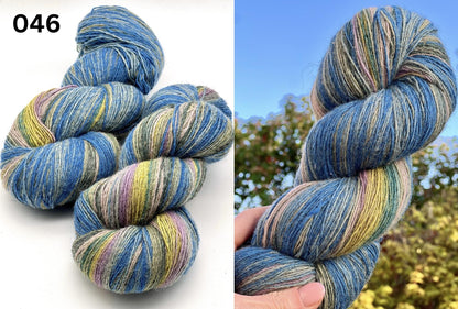 Пряжа Dundaga 6.1 GERMAN SHEEP, 100% мериносовая шерсть, доступна в мотках или рулонах, толщина нити в одну нить, 420 м/100 г (459 ярдов/3,52 унции)