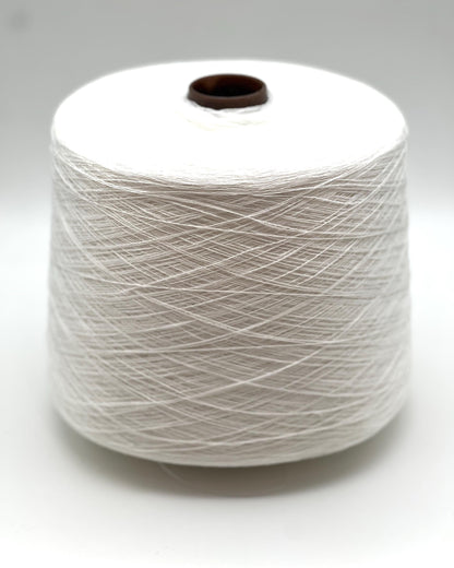 Pure linen yarn Botto Giuseppe NILO in Snow White color
Luxury Italian lace weight linen yarn close up texture
Botto Giuseppe NILO 100% pure linen yarn for summer tops
Snow White linen yarn for weaving crochet and lace knitting
Fine Italian linen yarn for heirloom garments and resort wear
