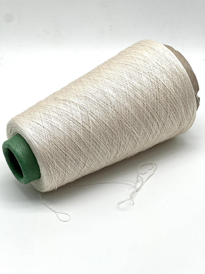 Silk Cotton Yarn, KYOTO, Premium Italian Yarn by Zegna Baruffa, EXTRA-FINE Yarn, Available on Cones, 3500m/100g (3827y)