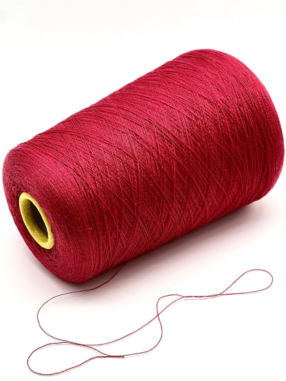 Silk Cotton Yarn, Premium Italian Yarn by Botto Giuseppe, EXTRA-FINE Yarn, 3500m/100g (3827y/3.52oz)
