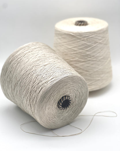 Hasegawa GIMA 8.5 unique 100% Japanese cotton flat tape yarn with a crisp paper-like texture for modern lace weight knitting and crochet at iDOKNiT.
