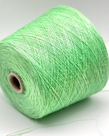 Linen Blend Yarn, GINGER, Fancy Italian Yarn by LANIFICIO dell' OLIVO, Sold in Balls and on Cones, Lace Weight - 950m/100g