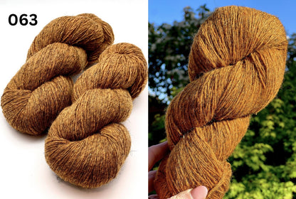 Dundaga hand dyed multicolored Latvian wool and merino fingering weight yarn from iDOKNiT